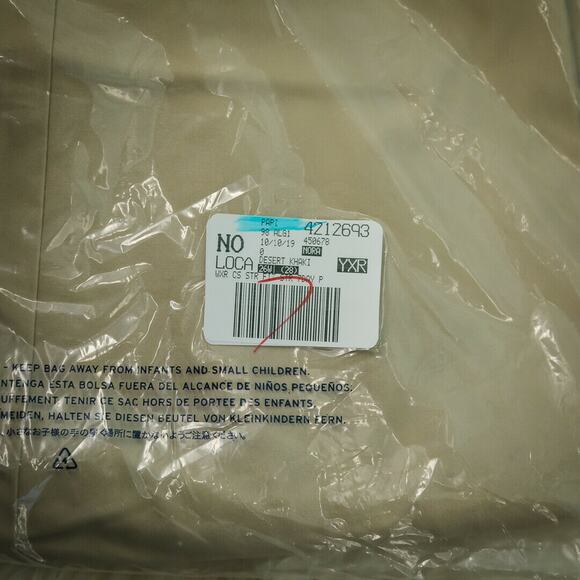 Lands End Plus Size 26W Pants Straight Fit Khaki Chino Twill Comfort Waist NWT - Picture 6 of 6